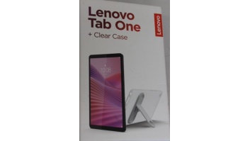 SALE OUT. Lenovo Tab One 8.7 HD Touch MediaTek Helio G85/4GB/64GB/Arm Mali-G52/Android 14/Grey/2Y Warranty | SALE OUT. | Lenovo Tab One Wi-Fi (without power adapter) | ZAF00254SE | 8.7 " | Luna Grey | IPS | 1340 x 800 pixels | MediaTek | Helio G85 | 4 GB