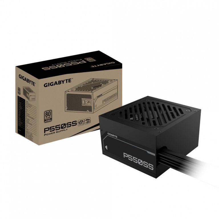 Power Supply|GIGABYTE|550 Watts|Efficiency 80 PLUS SILVER|PFC