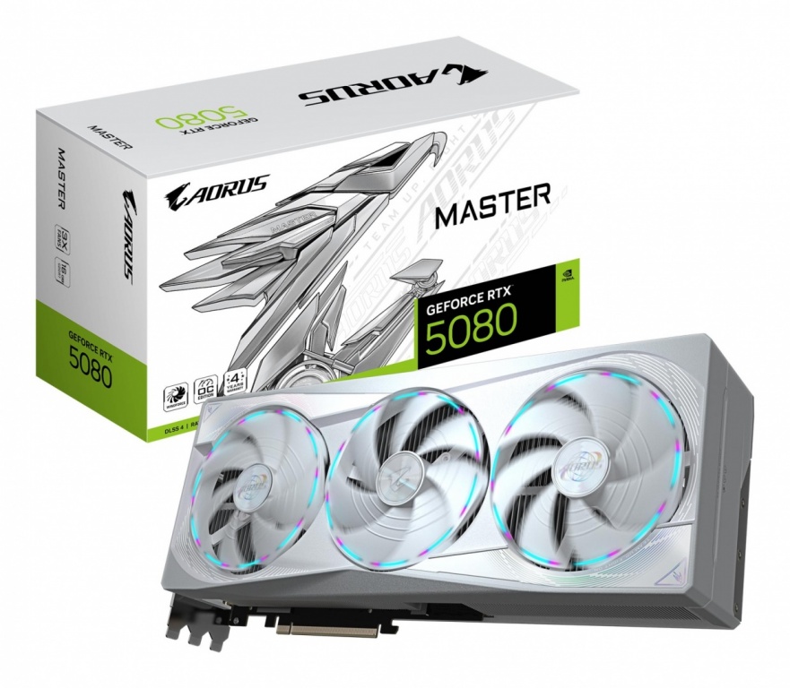GV-N5080AORUSM ICE-16GD 1.0 Graphics Card|GIGABYTE|NVIDIA