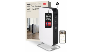 Mill | Heater | OIL1500WIFI3 GEN3 | Oil Filled Radiator | 1500 W | Number of power levels 3 | Suitable for rooms up to 25 m² | White
