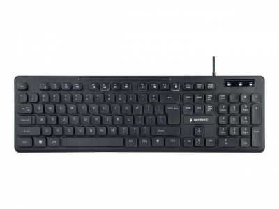 Gembird | "Rainbow" Backlight Multimedia Keyboard | KB-UML-02 | Keyboard | Wired | US | N/A | Black