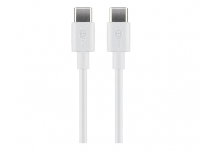 Goobay USB-C,Charging and Sync Cable, 2 m, white | Goobay