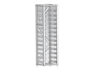 Deye ESS HV BOS-G Battery Rack 13 Layers