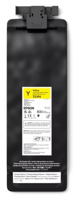 Epson UltraChrome GS3 T51P400 (800ML) | Ink pack | Yellow