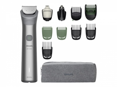 Philips Trimmer | MG5941/15 Series 5000 All-in-One | Cordless | Wet & Dry | Number of length steps 13 | Light Grey