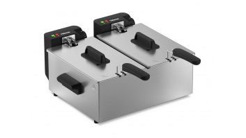 Tristar Double deep fryer | FR-9342 | Power 3600 W | Capacity 6 L | Silver
