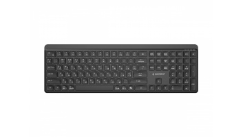 Gembird KB-WPS-03-CYRL | Keyboard | Wireless | Cyrillic | Bluetooth | Black