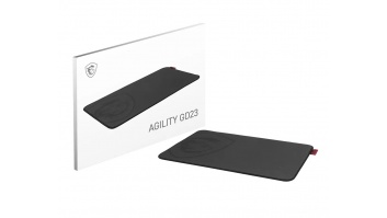 MSI Agility GD23 | Mouse pad | 220 x 320 x 3 mm | Black