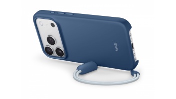 Apple iPhone 17 Pro Kickstand Case with MagSafe and Camera Control - Bedrock Blue | Apple