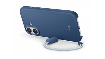 Apple iPhone 17 Kickstand Case with MagSafe and Camera Control - Bedrock Blue | Apple