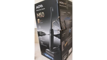 SALE OUT. | MOVA Vacuum cleaner | M50 | Cordless operating | Handstick | Washing function | 450 W | Operating time (max) 46 min | Black/Grey | Warranty 36 month(s) | DAMAGED PACKAGING, SCRATCHED PUMP STAND