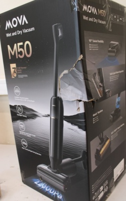 SALE OUT. | MOVA Vacuum cleaner | M50 | Cordless operating | Handstick | Washing function | 450 W | Operating time (max) 46 min | Black/Grey | Warranty 36 month(s) | DAMAGED PACKAGING, SCRATCHED PUMP STAND