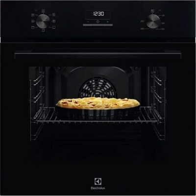 Electrolux 300 Convection multifunkcionāla cepeškrāsns, 65 l, melna