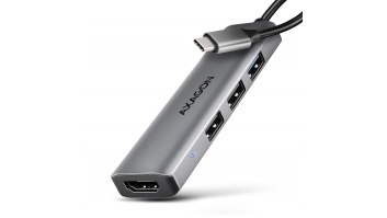 I/O HUB USB-C 4IN1/0.15M HMC-H3A AXAGON