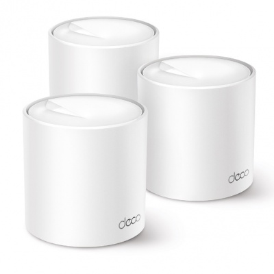 TP-LINK Deco X50 (3-pack) AX3000 Whole Home Mesh Wi-Fi 6 System | TP-LINK | Whole Home Mesh Wi-Fi 6 System | Deco X50 (3-pack) | 802.11ax | 574+2402 Mbit/s | Ethernet LAN (RJ-45) ports 3 | Mesh Support Yes | MU-MiMO Yes | No mobile broadband | Antenna typ