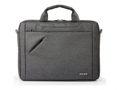 PORT DESIGNS | Sydney ECO | Fits up to size 13-14 " | Laptop case | Shoulder strap | Grey