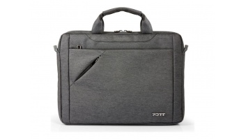 PORT DESIGNS | Sydney ECO | Fits up to size 13-14 " | Laptop case | Shoulder strap | Grey