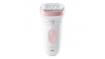 Braun | Epilator | Silk-épil Series 7 7-060 | Operating time (max) 40 min | Number of power levels 1 | Wet & Dry | White/Pink