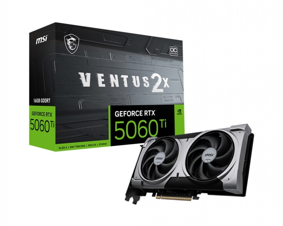 MSI GeForce RTX 5060 Ti 16G