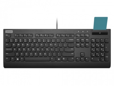 Lenovo Smartcard II | Keyboard | Wired | Estonian | Plunger type switch | Black