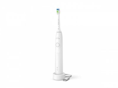Philips Sonic Electric Toothbrush | HX7108/01 Sonicare Series 5300 | Rechargeable | For adults | Number of brush heads included 1 | Number of teeth brushing modes 1 | White