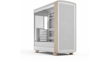 Fractal Design Case | Summit | ATX | Chalk White TG Clear Tint
