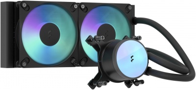 Fractal Design Water Cooling | Radius 240 RGB | Black | Intel, AMD