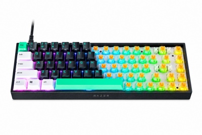 Razer | Reclusa X Mini 65% | Mechanical Gaming Keyboard | Wired | US | Razer Mechanical Switches Gen-3 (Tactile) | Black