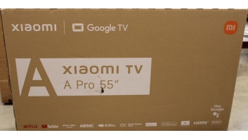 SALE OUT. Xiaomi QLED TV A Pro 2026 55'' | SALE OUT. Xiaomi QLED TV A Pro 2026 | 55 | Smart TV | Google TV | 4K UHD | DAMAGED PACKAGING