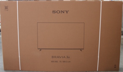 SALE OUT. Sony K75XR35M2 Bravia 7 75" (189cm) 4K Ultra HD Smart Google Mini LED TV | SALE OUT. Sony | TV | K-75XR35M2 Bravia 3 II | 75 | Smart TV | Google TV | UHD | Black | DAMAGED PACKAGING