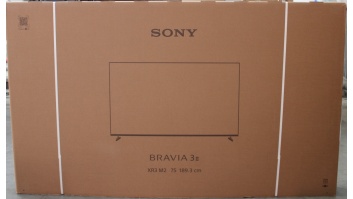SALE OUT. Sony K75XR35M2 Bravia 7 75" (189cm) 4K Ultra HD Smart Google Mini LED TV | SALE OUT. Sony | TV | K-75XR35M2 Bravia 3 II | 75 | Smart TV | Google TV | UHD | Black | DAMAGED PACKAGING