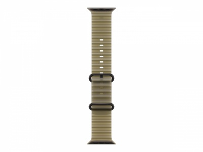 APPLE 49mm Translucent Kelp Ocean Band - Black Titanium Finish | Apple