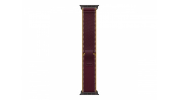 APPLE 49mm Burgundy Trail Loop - S/M - Black Titanium Finish