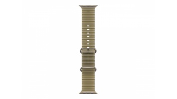 APPLE 49mm Translucent Kelp Ocean Band - Natural Titanium Finish