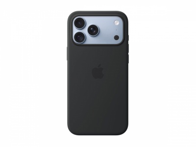 APPLE iPhone 18 Pro Max Silicone Case with MagSafe - Black | Apple