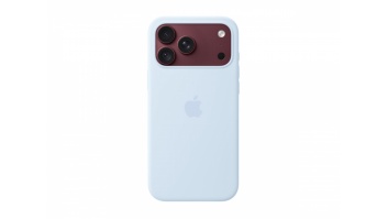 APPLE iPhone 18 Pro Max Silicone Case with MagSafe - Crisp Blue