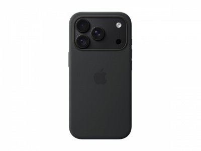 APPLE iPhone 18 Pro Silicone Case with MagSafe - Black | Apple