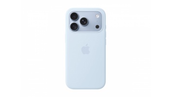 APPLE iPhone 18 Pro Silicone Case with MagSafe - Crisp Blue