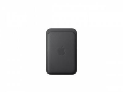 APPLE iPhone FineWoven Wallet with MagSafe - Black | Apple