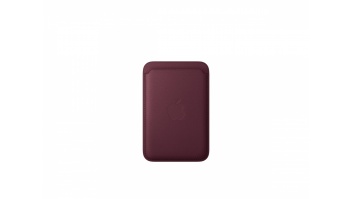 APPLE iPhone FineWoven Wallet with MagSafe - Burgundy