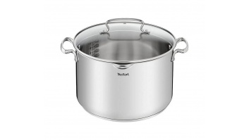 TEFAL | Pot | G7196455 Duetto+ | Stainless steel | Dishwasher proof | Lid included | Stainless steel