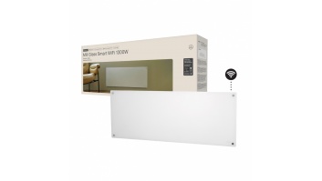 Mill Glass Smart WiFi Panel Heater Gen. 4 | GL1300WIFI4 | Panel Heater | 1300 W | Suitable for rooms up to 15-19 m² | White