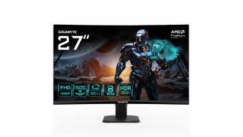 LCD Monitor|GIGABYTE|GS27FC Gaming Monitor|27"|Gaming/Curved|Panel VA|1920x1080|16:9|180Hz|Matte|1 ms|Tilt|Colour Black|GS27FCEK