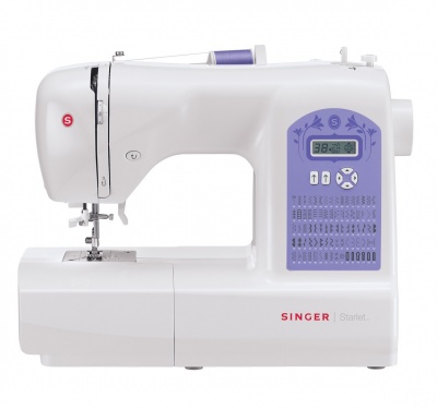 Singer | Sewing Machine | Starlet 6680 | Number of stitches 80 | Number of buttonholes 6 | White