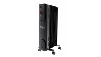 Camry | Oil-Filled Radiator with Remote Control | CR 7812 | Oil Filled Radiator | 1500 W | Number of power levels 3 | Black