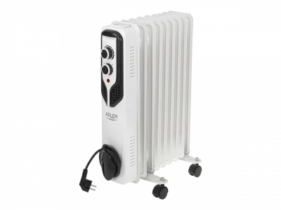 Adler | Oil-Filled Radiator | AD 7816 | Oil Filled Radiator | 2000 W | Number of power levels 3 | White