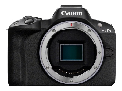Canon | EOS R50 Mirrorless Camera Body (SIP) | Megapixel 24.2 MP | Image stabilizer | ISO sensitivity (max) 32000 | Display diagonal 2.95 " | Wi-Fi | Video recording | Automatic, manual | CMOS | Black