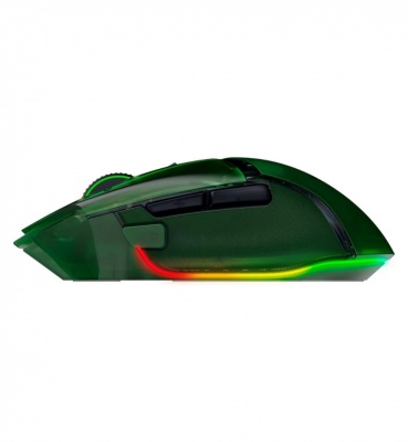 Razer | Basilisk V3 Pro 35K | Gaming Mouse | Wireless/Wired | Phantom Green Edition