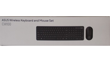 SALE OUT. ASUS CW100 KEYBOARD+MOUSE/BK/UI/104 | SALE OUT. | Asus CW100 | Keyboard and Mouse Set | Wireless | US | Black | DEMO