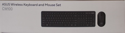SALE OUT. ASUS CW100 KEYBOARD+MOUSE/BK/UI/104 | SALE OUT. | Asus CW100 | Keyboard and Mouse Set | Wireless | US | Black | DEMO